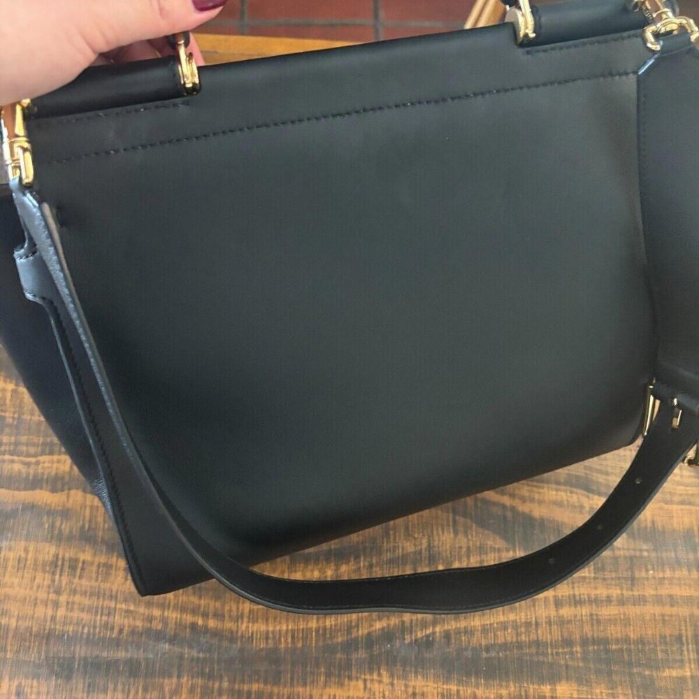 DOLCE & GABBANA SICILY 62 BLACK TOTE BAG - Picture 12 of 12
